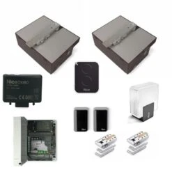 BIG-FABKIT 5024 Motorisation Portail 2 Battants NICE 24V