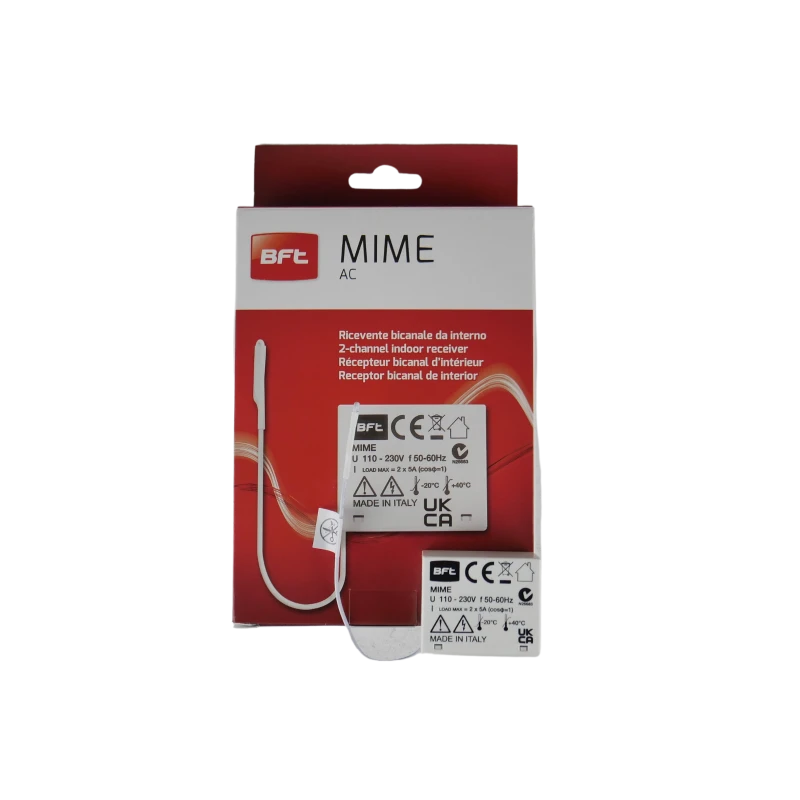MIME AC Récepteur Miniature BFT 4 MIME AC Récepteur Miniature BFT – Image 2