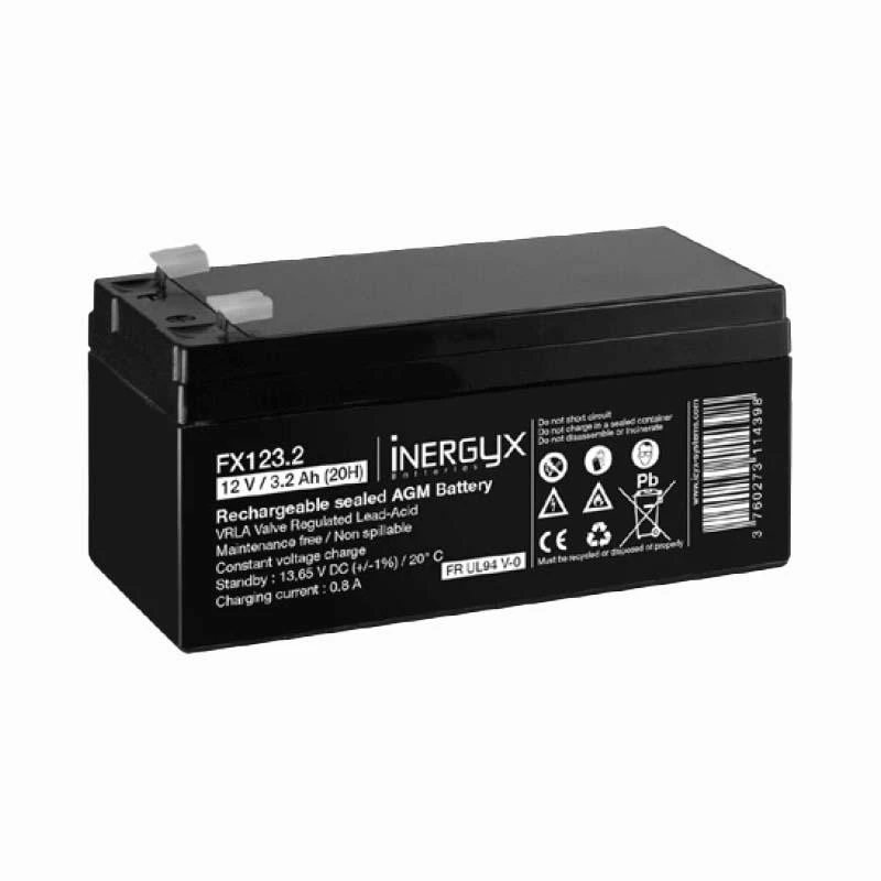 FX123.2 Batterie Rechargeable 3,2 Ah VRLA IZYX 3 FX123.2 Batterie Rechargeable 3,2 Ah VRLA IZYX
