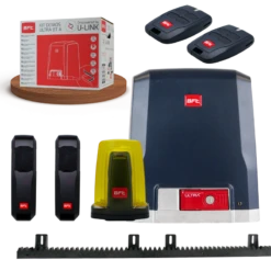 Kit DEIMOS BT ULTRA A600 Motorisation Coulissant BFT + Crémaillère