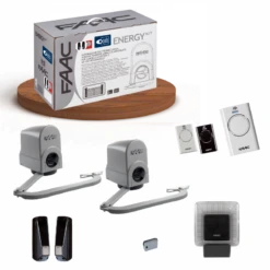 KIT ENERGY INTEGRAL FAAC 391 24V Motorisation Portail Battant