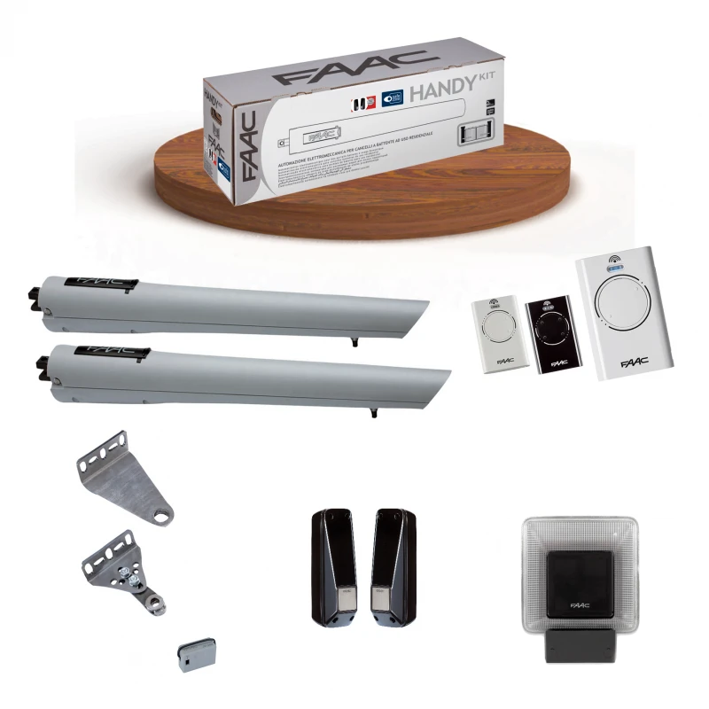 KIT HANDY INTEGRAL Motorisation Portail Battant FAAC 24V 3 KIT HANDY INTEGRAL Motorisation Portail Battant FAAC 24V