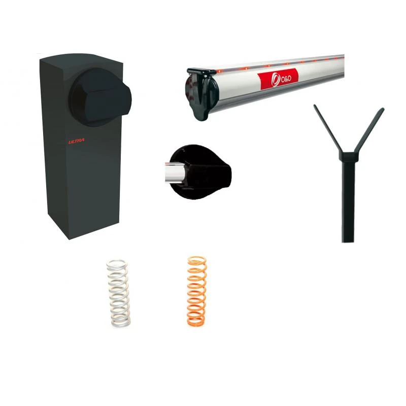 KIT MAXIMA ULTRA 68 SM Barrière électromécanique Complète Lisse 6m Avec Inverseur BFT 230V 3 KIT MAXIMA ULTRA 68 SM Barrière électromécanique Complète Lisse 6m Avec Inverseur BFT 230V