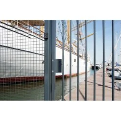 MAG-3000-ZILV Ventouse électromagnétique En Applique Avec Poignées Pour Portails Battants LOCINOX -BFT Soldes Magasin mag touchstone anthracite gate with boat in background 1920px 800x800 1