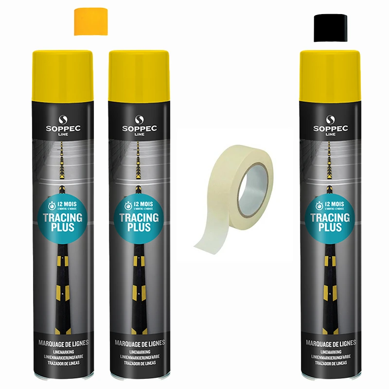 PACK MARQUAGE AU SOL POUR PORTAIL COULISSANT 5 M 4 PACK MARQUAGE AU SOL POUR PORTAIL COULISSANT 5 M – Image 2