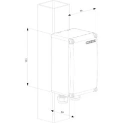 Powerbox Coffret RAL-9005 Pour Transformateur LOCINOX -BFT Soldes Magasin pb 1 dimensions 1280px 800x800 1