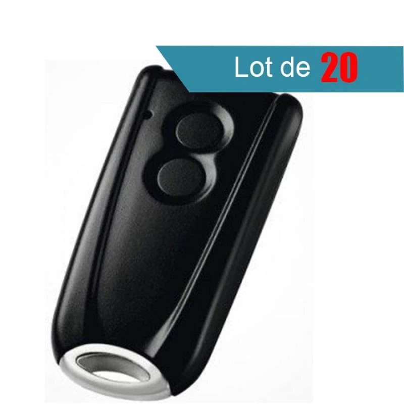 Télécommande RSC2 433 Mhz 2 Boutons LIMUS ONE/ECOSTAR/LIFTRONIC Pack De 20 3 Télécommande RSC2 433 Mhz 2 Boutons LIMUS ONE/ECOSTAR/LIFTRONIC Pack De 20