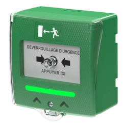 SHOKV4 Déclencheur Manuel Vert 2 Contacts + Détection D'ouverture Du Capot SEWOSY 13 SHOKV4 Déclencheur Manuel Vert 2 Contacts + Détection D'ouverture Du Capot SEWOSY -BFT Soldes Magasin shokv4 pifra4 800x800