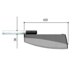 KIT VER SANS RAIL Motorisation Porte De Garage CAME 24V 8K01MV-005 7 KIT VER SANS RAIL Motorisation Porte De Garage CAME 24V 8K01MV-005 -BFT Soldes Magasin ver schema 2 800x800
