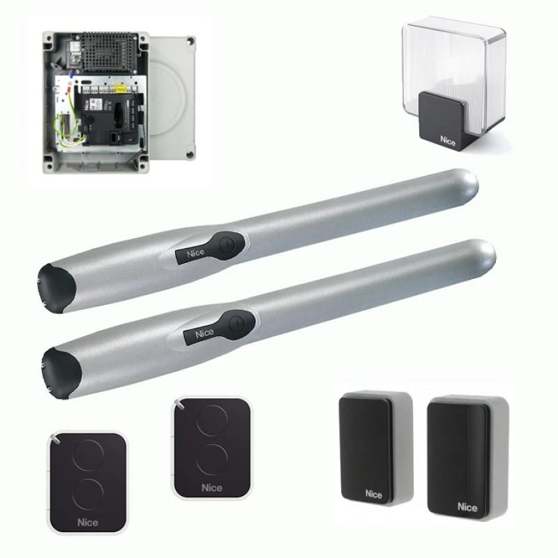 WINGOKIT 5024 Motorisation Portail 2 Battants 24V NICE 3 WINGOKIT 5024 Motorisation Portail 2 Battants 24V NICE