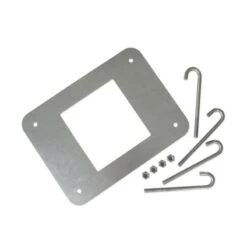 XBA16 Platine De Scellement Avec Pattes à Sceller Pour M-BAR NICE